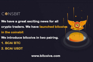 We Have Launched Bitcoiva in the Coinsbit