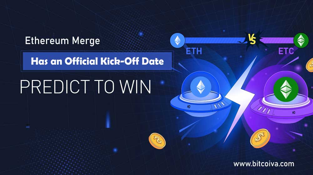 The Ethereum Merge Has an Official Kick-Off Date