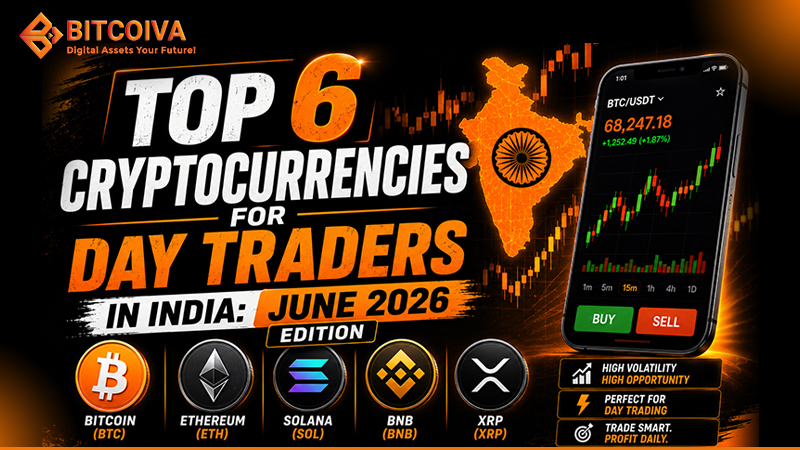 Top 6 Cryptocurrencies for Day Traders in India: June 2026 Edition