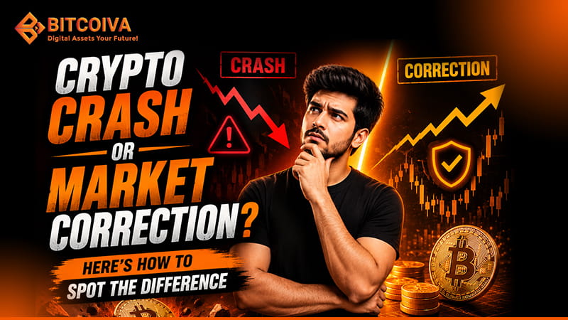 Crypto Crash or Market Correction? Here's How to Spot the Difference