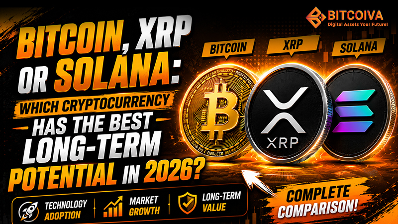 Bitcoin, XRP, or Solana: Which Cryptocurrency Has the Best Long-Term Potential in 2026?