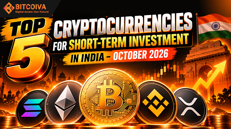 Top 5 Cryptocurrencies for Short-Term Investment in India – October 2026