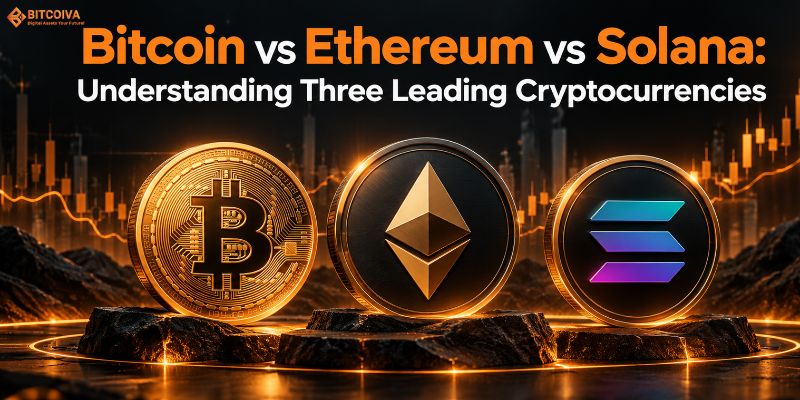 Bitcoin vs Ethereum vs Solana